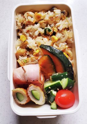 ★高校生息子のお弁当★30-レシピのメイン写真