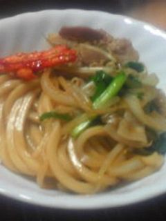 オイスターソースで焼うどん♪-レシピのメイン写真