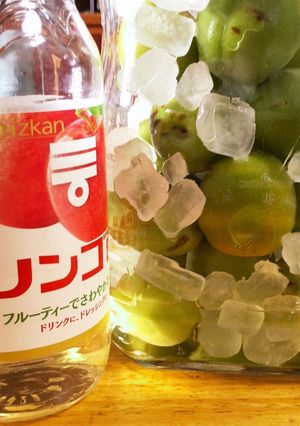 梅シロップ　リンゴ酢-レシピのメイン写真