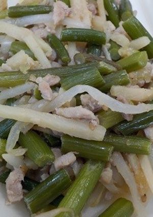 南房総市給食◆にんにくスタミナ炒め-レシピのメイン写真