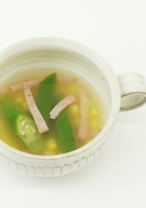 オクラの中華スープ-レシピのメイン写真