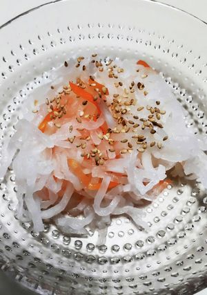 紅白なます♪たまには…ね♡-レシピのメイン写真