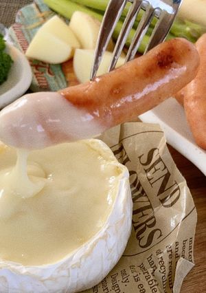 ポキポキプレミアムのチーズフォンデュ-レシピのメイン写真