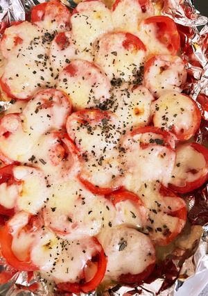 簡単!ミニトマトのチーズ焼き-レシピのメイン写真