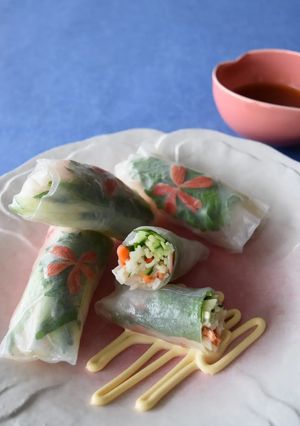 切干大根で生春巻き-レシピのメイン写真