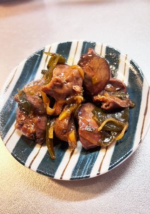 母から教わった『絶品・鶏レバーの甘辛煮』-レシピのメイン写真