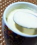 牛乳大量消費！練乳入りのとろとろプリン
