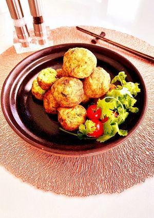 混ぜて簡単！パクチー入りファラフェル-レシピのメイン写真