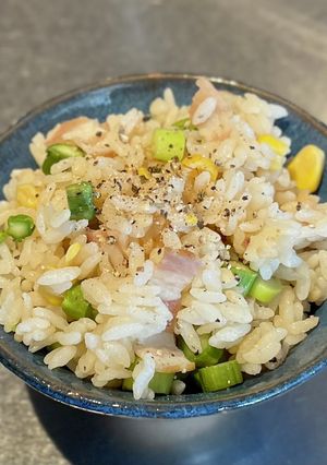 アスパラピラフ風-レシピのメイン写真