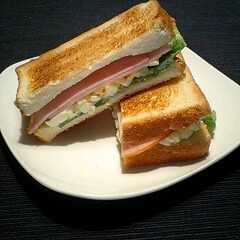 รูปของ 簡単ホットサンド