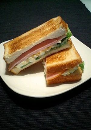 簡単ホットサンド-レシピのメイン写真
