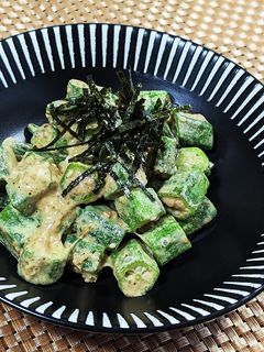 10分で完成!ネバネバオクラの簡単サラダ-レシピのメイン写真