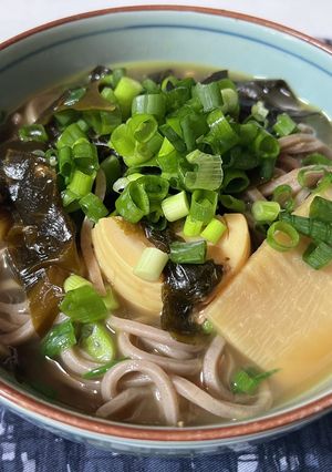 若竹シーチキンそば-レシピのメイン写真