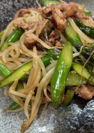 アスパラ⭐︎万能オイスターソース炒め-レシピのメイン写真