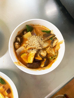 根菜茄子簡単きな粉ハニーケチャ味野菜炒め-レシピのメイン写真