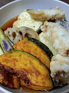 さわらと豆腐の揚げびたし-レシピのメイン写真