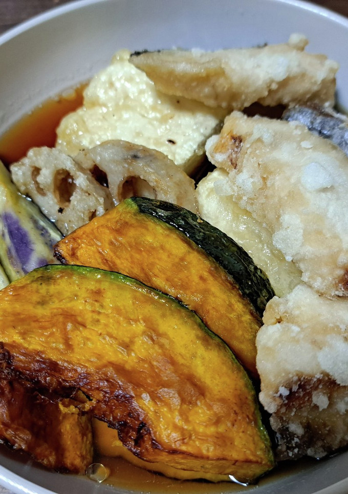さわらと豆腐の揚げびたし-レシピのメイン写真