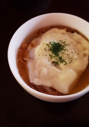 簡単オニオングラタンスープ-レシピのメイン写真