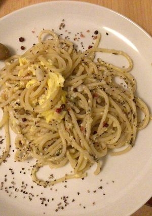 卵かけご飯風パスタ-レシピのメイン写真