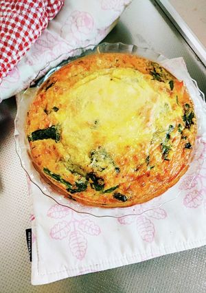 甘鮭とほうれん草のフリッタータ-レシピのメイン写真