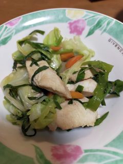 鶏むねとニラの野菜炒め-レシピのメイン写真