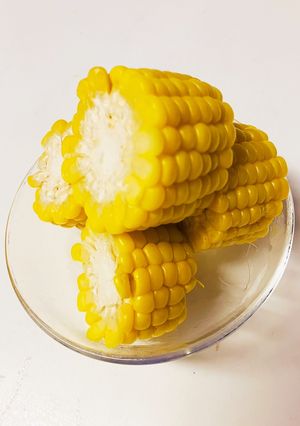 レンジで簡単！蒸しとうもろこし-レシピのメイン写真