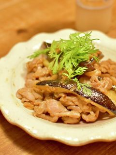 下味革命もろみのチカラで麻婆茄子風豚炒め-レシピのメイン写真