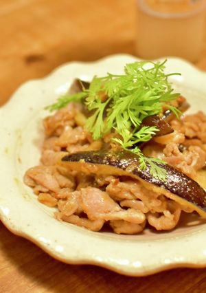 下味革命もろみのチカラで麻婆茄子風豚炒め-レシピのメイン写真