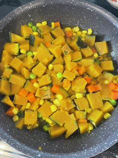 離乳食完了期 かぼちゃと野菜の煮物-レシピのメイン写真