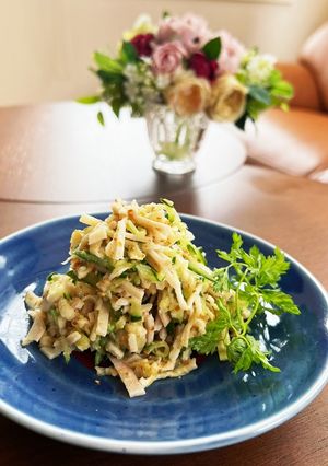 『下味革命　もろみのチカラ』で乾物サラダ-レシピのメイン写真