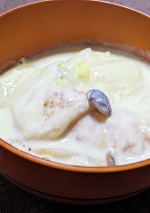 鮭と白菜の米粉クリームシチュー-レシピのメイン写真