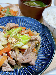 キャベツと豚こまの中華風甘辛炒め-レシピのメイン写真