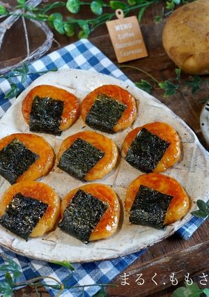 まるでお餅！じゃが芋もちの磯辺焼き-レシピのメイン写真