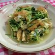 水菜とお揚げの煮びたし♪