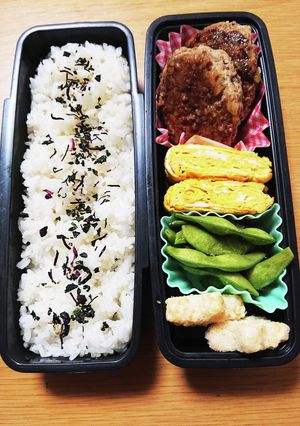 R5/6/2 豆腐バーグ弁当-レシピのメイン写真