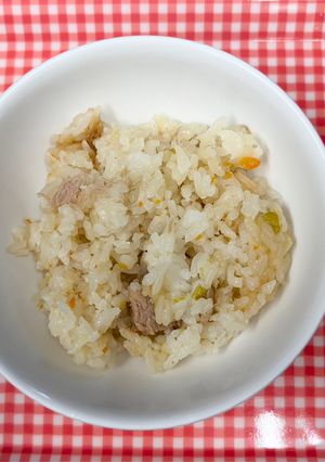 [保育園幼児食]ツナチャーハン-レシピのメイン写真