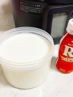 R-1ドリンク使用 手作りヨーグルト-レシピのメイン写真