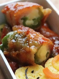 肉巻きチーズピーマン-レシピのメイン写真