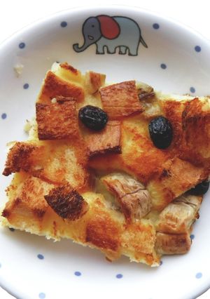【保育園給食】バナナパンプディング-レシピのメイン写真