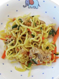 【保育園給食】上海風焼きそば-レシピのメイン写真