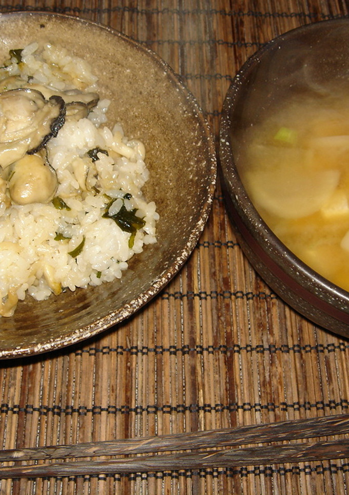 牡蠣の磯ピラフ**-レシピのメイン写真