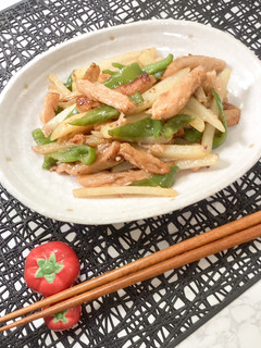 大豆ミートで青椒肉絲風-レシピのメイン写真