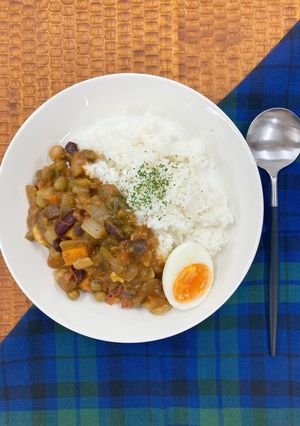 夏野菜の無水カレー-レシピのメイン写真