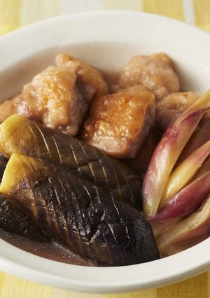 鶏となす、みょうがのさっぱり煮-レシピのメイン写真