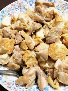鶏ももと厚揚げのニンニク生姜炒め-レシピのメイン写真