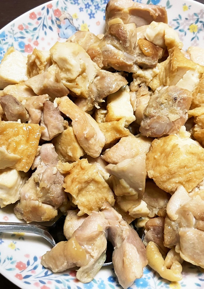 鶏ももと厚揚げのニンニク生姜炒め-レシピのメイン写真