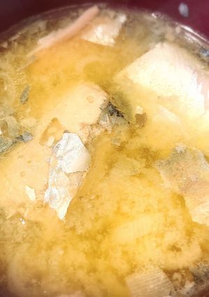 生臭くない♡簡単！鯖缶と長ネギの味噌汁-レシピのメイン写真