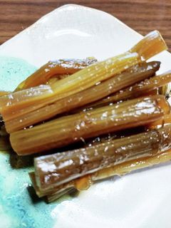 皮むきなしで簡単♪ふきの佃煮-レシピのメイン写真