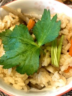炊飯器だけ鶏ごぼうのヘルシー炊き込みご飯-レシピのメイン写真