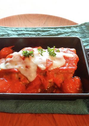 簡単サワラのトマトチーズ焼き-レシピのメイン写真